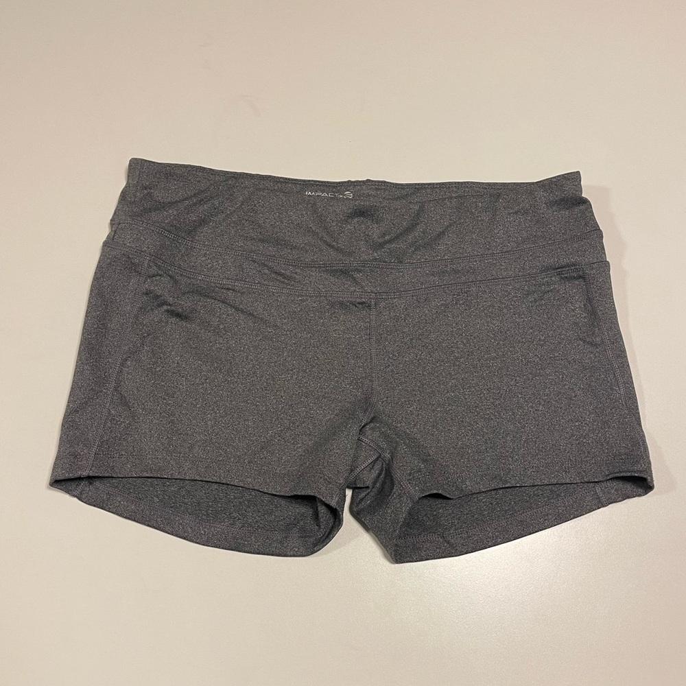 Impact Women's Athletic Shorts in Charcoal